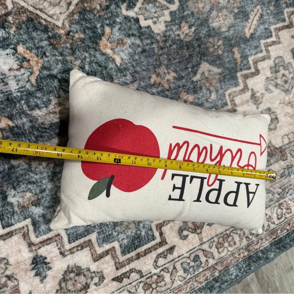 Autumn Pumpkin Patch Pillow double sided - Picture 3 of 4